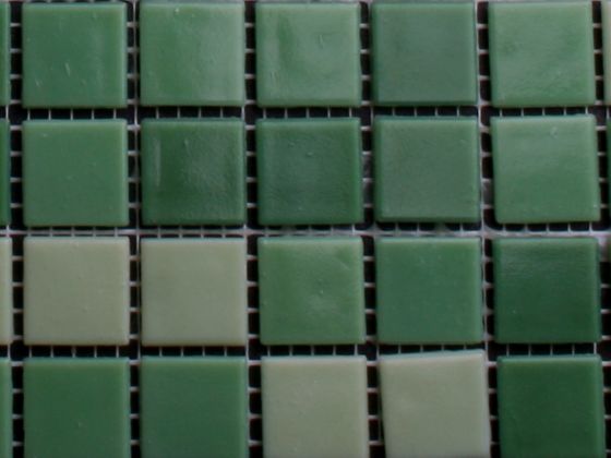 Mosaik Mix glänzend grün