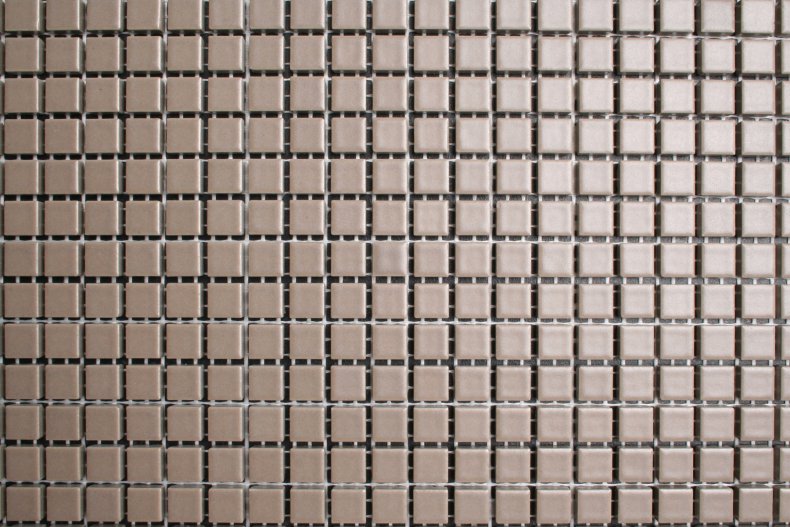 Mosaik Fliese 23x23mm-weiß glänzend