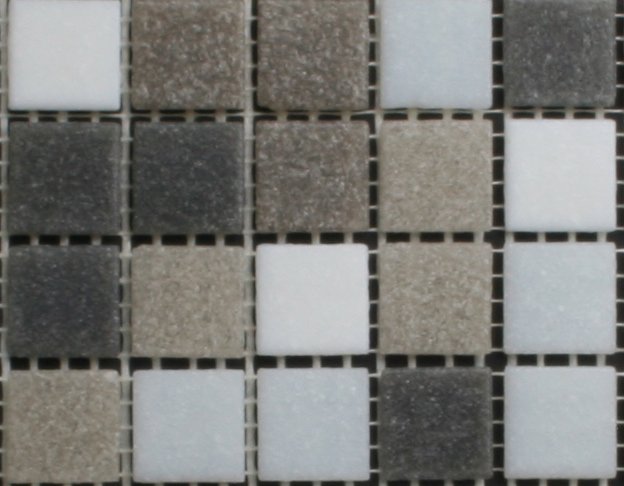 Mosaik Fliesen grau mix 4 Struktur