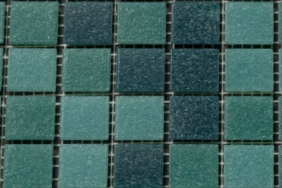 Schwimmbad Mosaik Fliesen Türkis mix