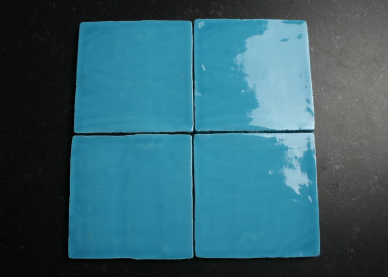 Meer Blau 1 Fliesen 13 x 13 cm