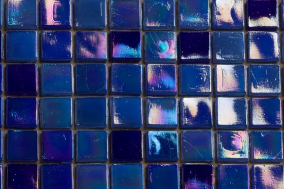 Ocean Glas Mosaik dunkel blau mix