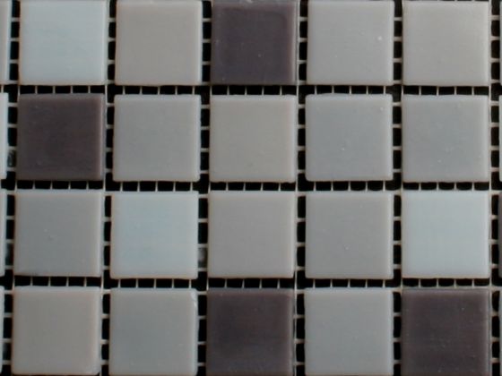 Mosaik Mix Gloss Grey-Fliesen