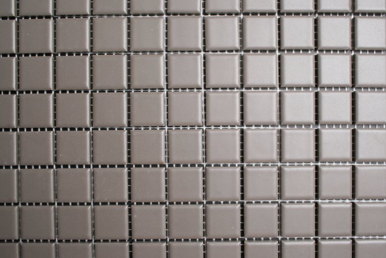 Mosaik Fliese 23x23mm-weiß glänzend