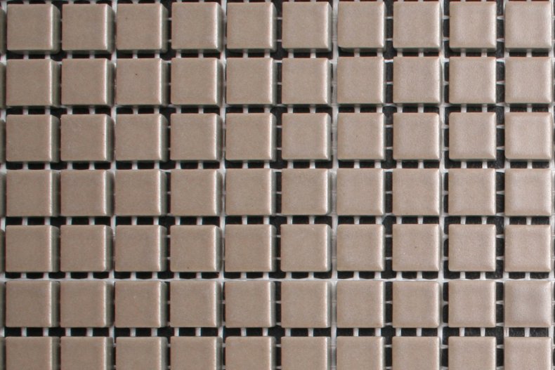 Mosaik Fliese 23x23mm-weiß glänzend