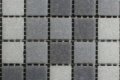 Mosaik Fliesen grau mix 3-Struktur