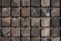 15x15 mm Emperador Dark Getrommeld mozaiek