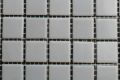 Glas Mosaikfliesen Licht grau 2 x 2 cm