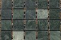 15 mm grün polierten Marmor Mosaik