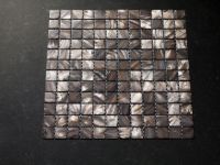 Mosaik Schale braun