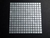 Mosaik Glas Silber 