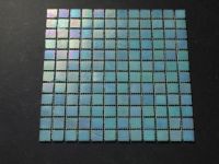 Mosaik Sea Blue Iridiserend